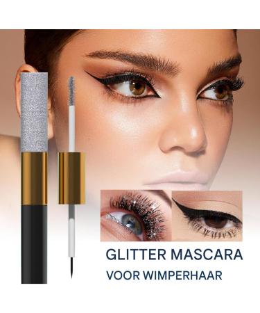 Yorajuy Sparkling mascara washable mascara eye makeupMascara with soft gel formula Waterproof eyeliner glitter eyelashes mascara for women adults friends beautician - Buy Online on GoSupps.com