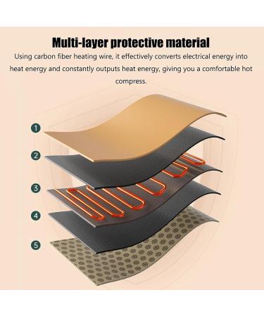 Forvee Heated Neck Shoulder Scarf - Electric Pillow with 3-Speed Heat 30-Minute Auto Shutdown Pain Relief & Comfort - Buy Online on GoSupps.com