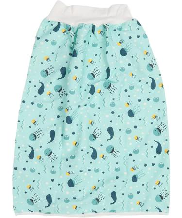 Wearable Incontinence Mat Moisture Absorption Washable Diaper Skirt No Leakage Breathable for Nap or Night Sleeping (L) - Buy Online on GoSupps.com