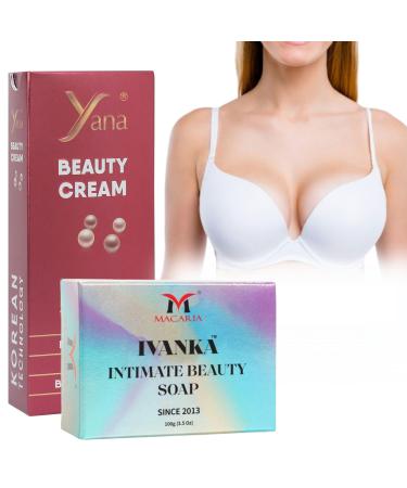 Yana Cosmetics Pvt ltd Yana Beauty Bust Whitening Cream with Ivanka Intimate Beauty bust Whitening Soap