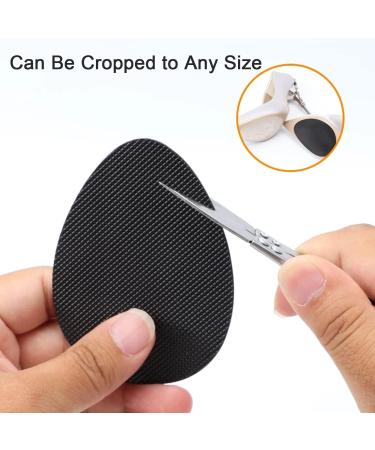 12Pcs Non-Slip Rubber Shoe Pads for High Heels - Self-Adhesive Shoe Grips Stickers - Sole Protector for Men & Women (Black) - Buy Online on GoSupps.com