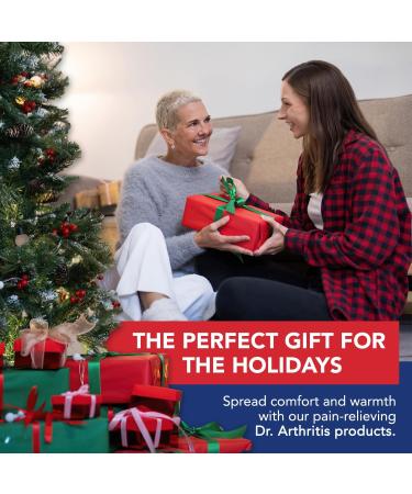 Doctor Developed Grey Arthritis Compression Gloves with Handbook - Joint Conditions, Raynauds Disease, Carpal Tunnel (S) - Buy Online on GoSupps.com