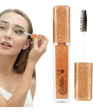 Sparkly Mascara | 0.21 Oz Waterproof Long Lasting Shiny Diamond Mascara Thickening Dazzling Lash Makeup for and Wedding Sritob 3 - Buy Online on GoSupps.com