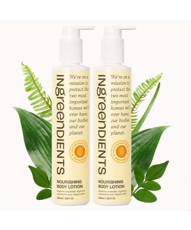 Ingreendients Organic Nourishing & Hydrating Body Lotion & Hand Lotion With Ceramides (2-Pack) 4