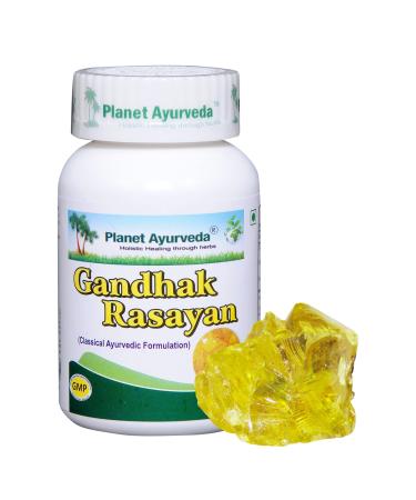 Planet Ayurveda Gandhak Rasayan Tablets - Single Bottle 1
