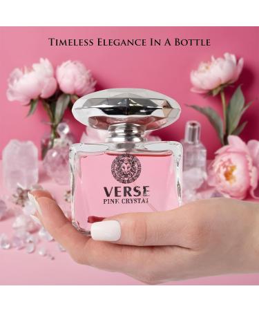 Verse Pink Crystal Eau De Parfum for Woman - Top Notes of Pomegranate Yuzu & Iced Accord - Base Notes of Peony Lotus Magnolia Amber Musk & Mahogany - Floral & Fruity Scent - Elegant 100ml Bottle Floral Fruity - Yuzu Pomegranate Peony & Lotus 3.4 Fl Oz (Pa - Buy Online on GoSupps.com