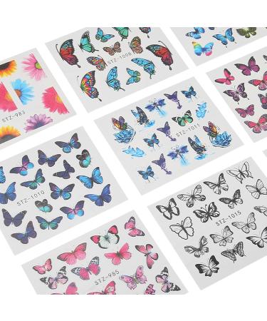 Nail Decals 2.6x2.1in Nail Stickers Twinkling Environmentally Friendly for DIY Nails Decorations - Buy Online on GoSupps.com