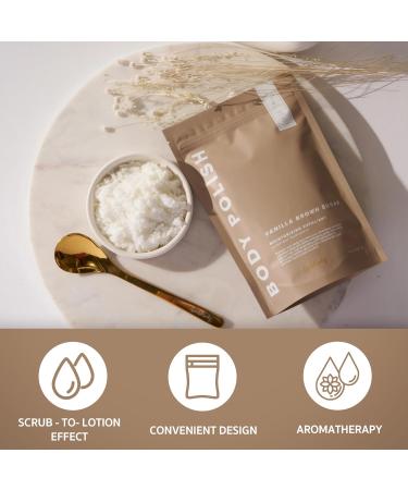 Mango Sorbet Body Scrub & Polish - Moisturizing Exfoliating Handmade Eco-Friendly | USA Made - Buy Online on GoSupps.com