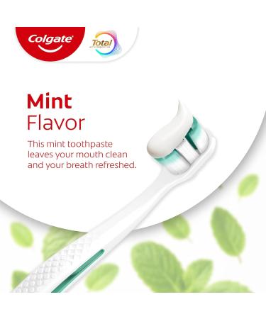 Colgate Total Active Prevention Deep Clean Toothpaste Anticavity Fluoride Toothpaste Clinically Proven Fluoride Formula Helps Fight Plaque Bacteria Mint 3 Pack 5.1 oz - Buy Online on GoSupps.com