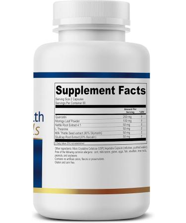 True Healing Naturals - Aller-Mast - Immune & Response from Allergies & Mast Cell Activation - 120 Capsules - Buy Online on GoSupps.com