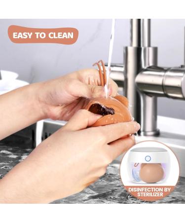 Orzbow 2Pcs Silicone Dummy Case Pacifier Holder Case w/Strap BPA-Free Soother Pod Baby Holder Case Panda Pacifier Holder Storage Box for 2 Dummies Lightweight and Easy Clean Dummy Box Chocolate 2 Pack - Buy Online on GoSupps.com