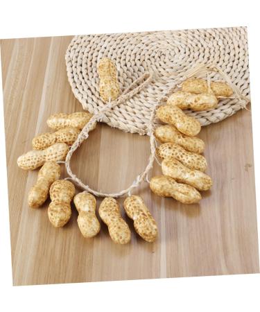 Yardenfun String Decoration Artificial Peanut Vegetable Fake Hanging for Home Wall Restaurant Lifelike Fruit - Buy Online on GoSupps.com