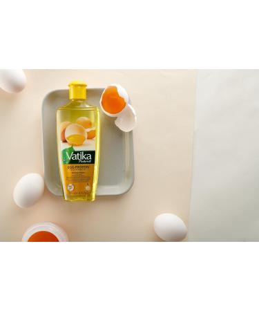 Vatika Naturals Egg Protein Deep Conditioning Hair Oil - 200g | Repair & Strengthen Hair Naturally - Buy Online on GoSupps.com