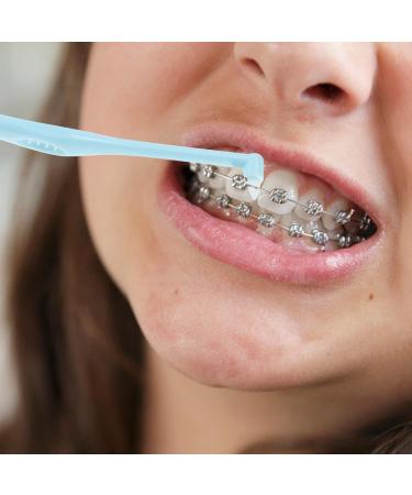 Trim Toothbrush & Interdental Brushes for Braces | Small Rounded Head | Premium Oral Hygiene Tools - Buy Online on GoSupps.com