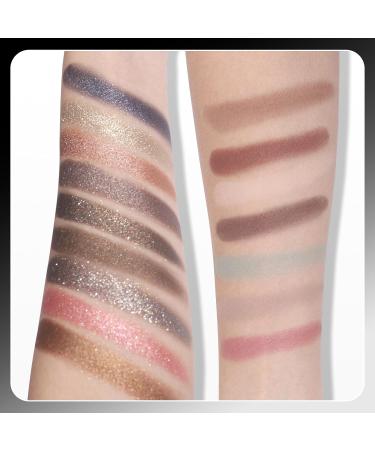 UCANBE Fards Paupi res Uniques Cuits 16 Couleurs Nude avec des Reflets Mats et M talliques Palette de Maquillage Tr s Pigment e et Longue Dur e - Buy Online on GoSupps.com