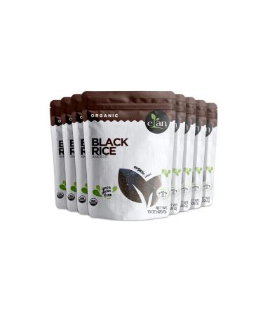 Elan Organic Ancient Black Rice 8 Pack, 120 Oz, Non-GMO, Vegan, Gluten-Free