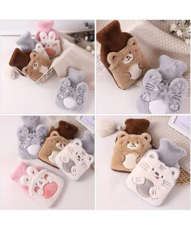 Comfortable Hot Water Bottle with Plush Washable Cover | Relieve Cramps & Pain for Neck Back Feet & Shoulders - International Shipping Available - Buy Online on GoSupps.com