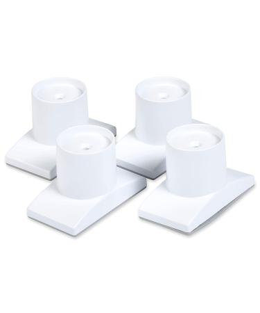 Wall Nanny Extender 4 Inch Baby Gate Extension (4 Pack) - Made in USA | Protects Walls, Stabilizes Gates for Child, Pet & Dog Gates | Works on Stairs | White - Buy Online on GoSupps.com