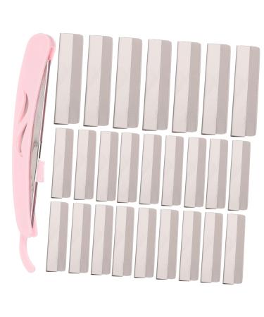 1set Eyebrow Trimming Blade Eyebrow Trimming Tools Eyebrow Hair Trimmers Womens Razors for Shaving Eyebrow Shaver for Women Face Razor for Facialhair Safe Hair Remover Plastic