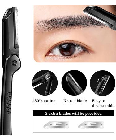 11PC Eyebrow Grooming Set - Tweezers Razors Brushes & Scissors for Perfect Eyebrow Shapes | International Shipping Available - Buy Online on GoSupps.com