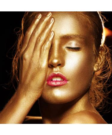 MEICOLY Cream Metallic Gold Face & Body Paint - Water-Based 2.37Oz Tube for Adults & Kids | Professional Gold Makeup for Halloween & Cosplay - Buy Online on GoSupps.com