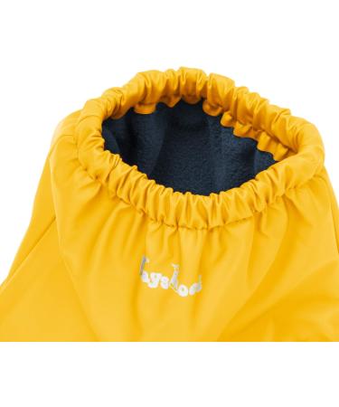 Playshoes Unisex Kid's Waterproof Fleece-Lined Footies in Medium Yellow - Pantuflas - Buy Online on GoSupps.com