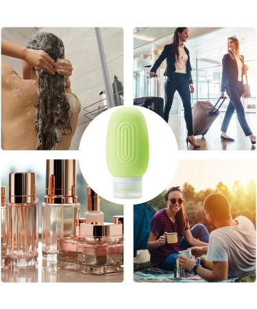 Toiletry Travel Bottle Toiletry Bottle Vista Print 5 Silicone Travel Size Toiletry Container - Refillable Liquid Squeezable Travel Bottle Accessories for Lotion Shampoo Conditioner 3.4 Fl Oz (9 - Buy Online on GoSupps.com