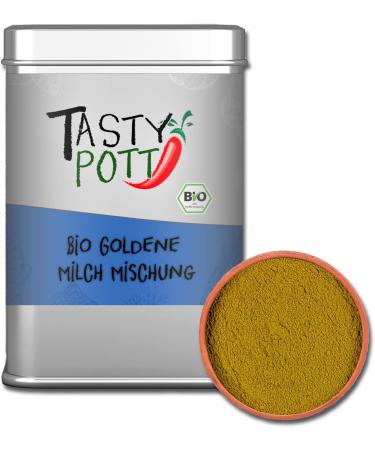 Jeske Sports Supplies Tasty Pott Herb mixtures 3 I spices I coffee spice I smoothie I herbal mixtures I dip I sauce organic golden milk mix 80g - Buy Online on GoSupps.com