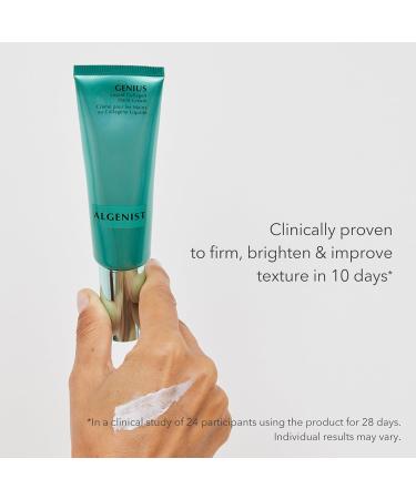 Algenist Genius Liquid Collagen Hand Cream - Vegan Collagen & Shea Butter for Dry Hands - Hypoallergenic & Non-Comedogenic (50 ml) - Buy Online on GoSupps.com