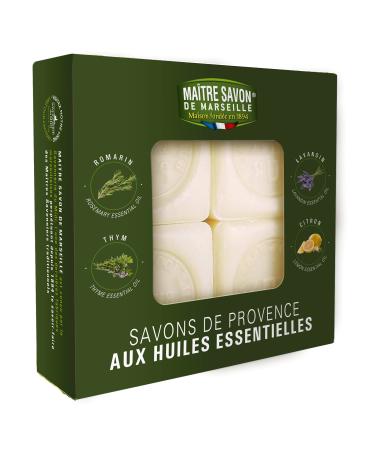 Gift Set with 4 Provence Soaps 400g (14.1 oz)