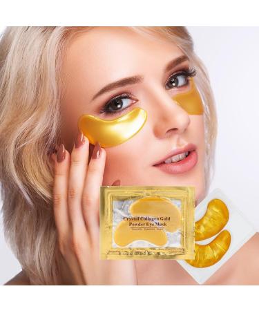 Gold Eye Mask Gold Under Eye Patches Under Eye Masks Women Undereye Mask 18 Pairs Under Eye Treatment Masks Gold Under Eye Treatment Mask Reducing Dark Circles Moisturizing Anti-Wrinkle - Buy Online on GoSupps.com