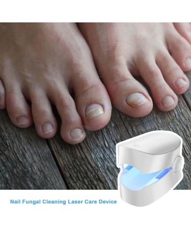 Nail Blue Light Device | Nail Cleaning Lamp Erase Toenail Discoloration Solution Damaged Discolored Nails Device Long Lasting Nail Care for Fingernails - Buy Online on GoSupps.com