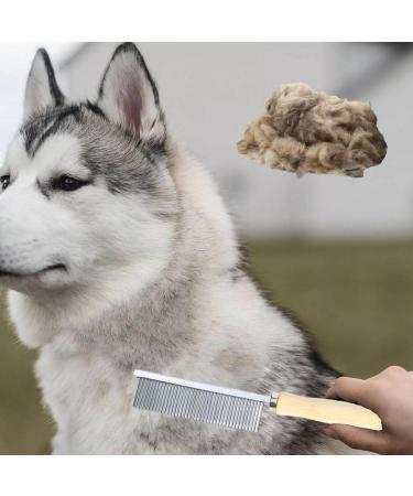 Fengshan Flea Comb - Metal Steel Brush for Dogs Cats & Small Pets | Effective Flea & Lice Removal | Pet Care Accessories - Buy Online on GoSupps.com