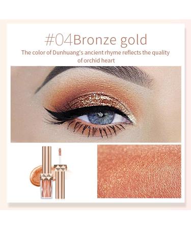 Diamond Glow Liquid Eyeshadow 6 Colors Glitter Liquid Eyeshadow Shimmer Long Lasting Waterproof Highly Pigmented Sparkling Eye Shadow Set for Makeup daily Use Party Show - Buy Online on GoSupps.com