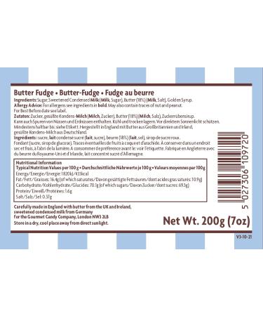 Mr Mr Stanleys Butter Fudge Box 200g - Buy Online on GoSupps.com