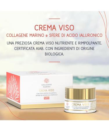 Marine Collagen Face Cream Anti-aging treatment based on an innovative active complex. - Buy Online on GoSupps.com
