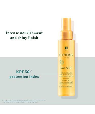 Ren Furterer - SOLAIRE - Protective Summer Oil - Hair Sun Protective Oil - 100ml - Buy Online on GoSupps.com