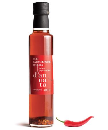 d'annata dannataCondiment based on extra virgin olive oil flavored with chili N 1 Dorica bottle 250 ml 100 Italian
