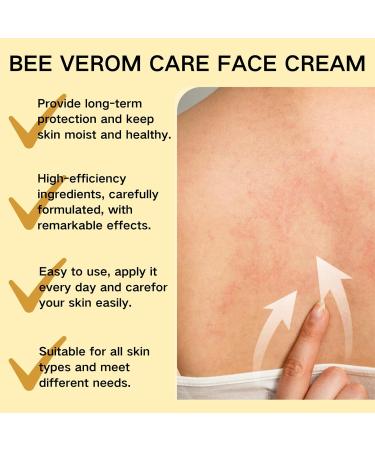 Bee Venom Cream - Bee Venom Wart and Tag Remover - Bee Venom Psoriasis Cream for Soothing - Fast-Acting Relief Psoriasis Treatment Cream - Deep Nourishment & Skin Protection - Buy Online on GoSupps.com