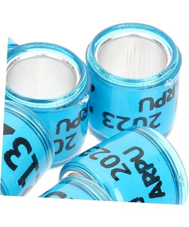 FRCOLOR 400 Pcs Pigeon Foot Ring Pets Racing Pigeon Ankle Bands Poultry Distinguish Marker Pigeon Racing 1.1x0.8cmx4pcs Random Colorx4pcs - Buy Online on GoSupps.com