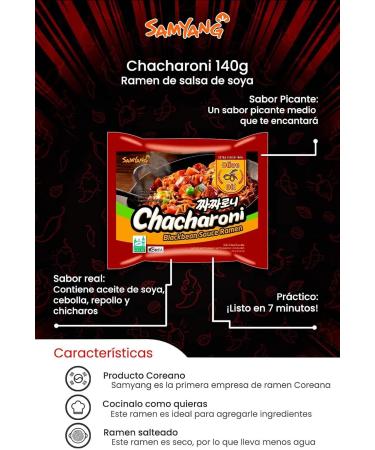 Samyang Chachanori (Chinese Soybean Paste) Noodle - Buy Online on GoSupps.com