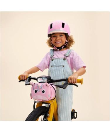Affenzahn Handlebar Bag - Pink Unicorn for Bicycle Scooter & Balance Bike | Velcro Fastening | One Size - Buy Online on GoSupps.com
