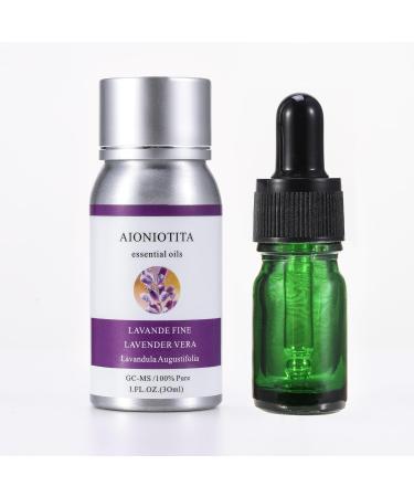 Premium Lavender Vera Essential Oil - 100% Pure & Natural Aromatherapy Oil for Relaxation & Body Care - Soothing Massage Oil 30ml - Buy Online on GoSupps.com