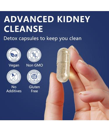 Kidney Cleanse Detox & Repair Advanced Kidney Support Supplement - Cranberry & Chanca Piedra Pills for Bladder Control Urinary Pain Relief Cranberry Urinary Tract Health Kidneey Stones Dissolver - Buy Online on GoSupps.com