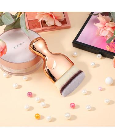 High Density Angled Flat Foundation Brush | Kabuki Makeup Brush for Liquid & Powder Blending - Buy Online on GoSupps.com