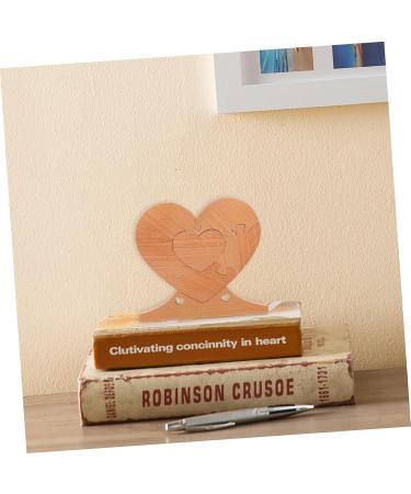 HOMSFOU 2 Pcs Wooden Heart Patchwork Country Home Decor Blank Puzzles to Draw on Wedding Decor Puzzle Board Wedding Wooden Heart Puzzle Heart Puzzle Wall Decor Wooden Adornment 3d The Sign As Shownx2pcs 16.6x15cmx2pcs - Buy Online on GoSupps.com