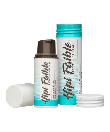 Hipi Faible MINT & MENTHOL Lip Balm - 100% Natural Cosmetic Lip Care - Made in Germany - 6ml Pump Dispenser - International Shipping Available - Buy Online on GoSupps.com