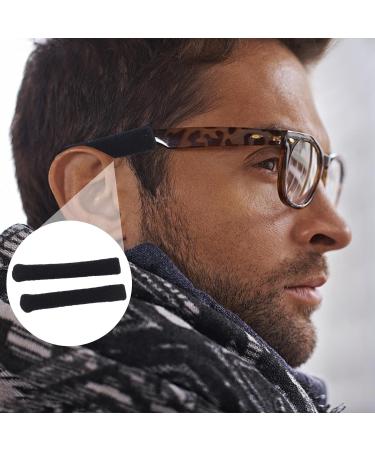 Buy Rosixehird Slip-Resistant Glasses Hanger Sleeves - Elastic Cushions for Sunglasses & Reading Glasses - Black - Buy Online on GoSupps.com