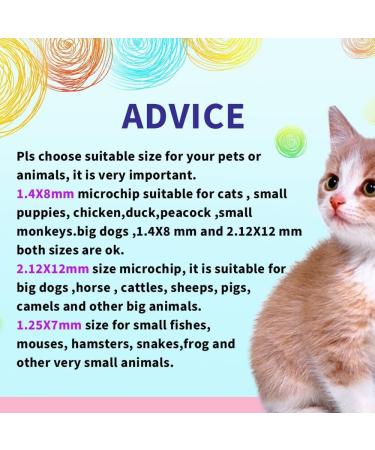 Yanzo Pet ID Microchip - 134.2 KHz ISO11784/FDX-B RFID Tags for Dogs Cats & Pigs | 50 Pack (2.12x12mm) - Secure & Reliable Microchip Registration - Buy Online on GoSupps.com