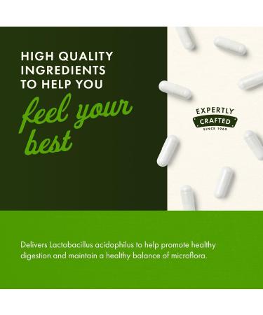 Swanson Lactobacillus Acidophilus - Probiotic Supplement Supporting Digestive Health with 1 Billion CFU Per Capsule - Promotes Bowel and GI Tract Health - (250 Capsules) 2 Pack - Buy Online on GoSupps.com